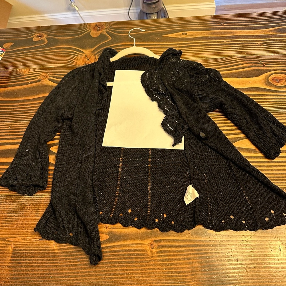 Small crochet top for over a formal dress